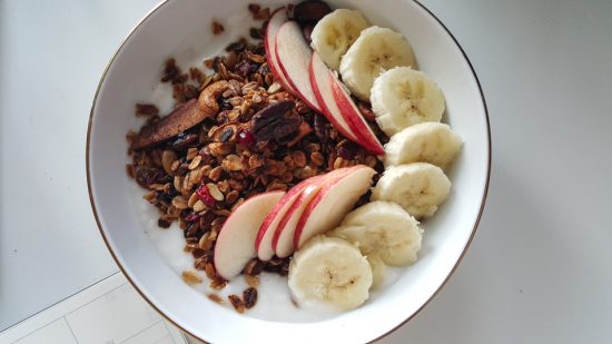 Simple and Savoury No-stir Maple Granola. Photo by Charles Malene for MoodyEater™