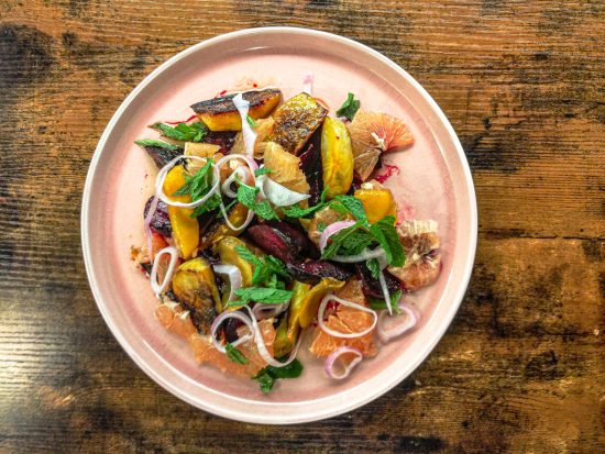 Moody Eater makes... Carla Lalli Music's Beets and Grapefruit. Photo by Charles Malene for MoodyEater™