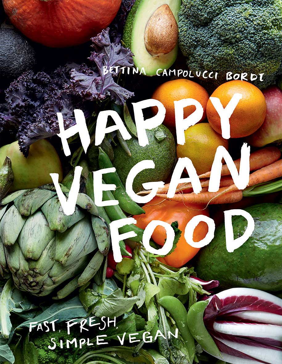 Image of Bettina Campolucci Bardi's cookbook titled Happy Vegan Food