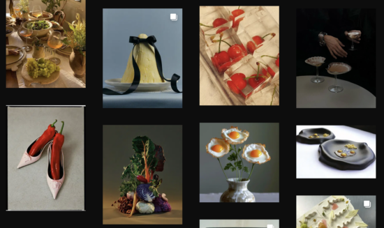 We've created Moody Boards for foodies to get inspired. Image curated by Charles Malene for MoodyEater™