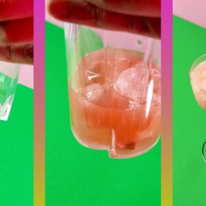 Step-by-step to make no-alcohol Paloma or a PaNOma. Photo by Charles Malene for MoodyEater™