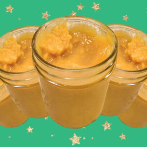 Easy Persimmon Purée. Image by Charles Malene for MoodyEater™