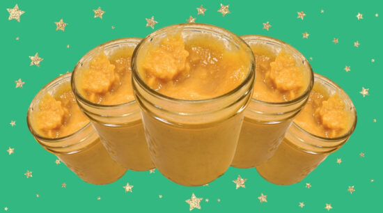 Easy Persimmon Purée. Image by Charles Malene for MoodyEater™