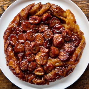 Ainsley Harriott’s Banana Tarte Tatin. Photo by Charles Malene for MoodyEater™