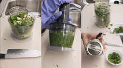 Make Trini green seasoning. Photo by Charles Malene for MoodyEater™