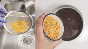 Best Trini Corn Soup with the 'Hotsteppa' Shortcut split pea stock. Photo by Charles Malene for MoodyEater™