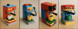 We asked AI to design dream coffee makers using LEGO, terrazzo, marble, and stained glass. Some are stunning. Some are wild. All of them are worth a scroll. Image by Charles Malene for MoodyEater™
