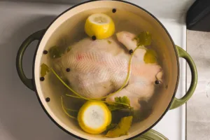 Cafe Cecilia's brined Chicken. Photo by Charles Malene for MoodyEater™