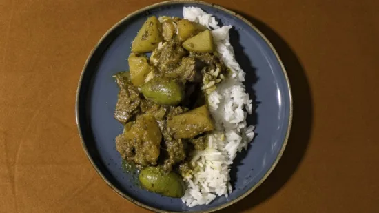 Classic Puerto Rican Carne Guisada. Photo by Charles Malene for MoodyEater™